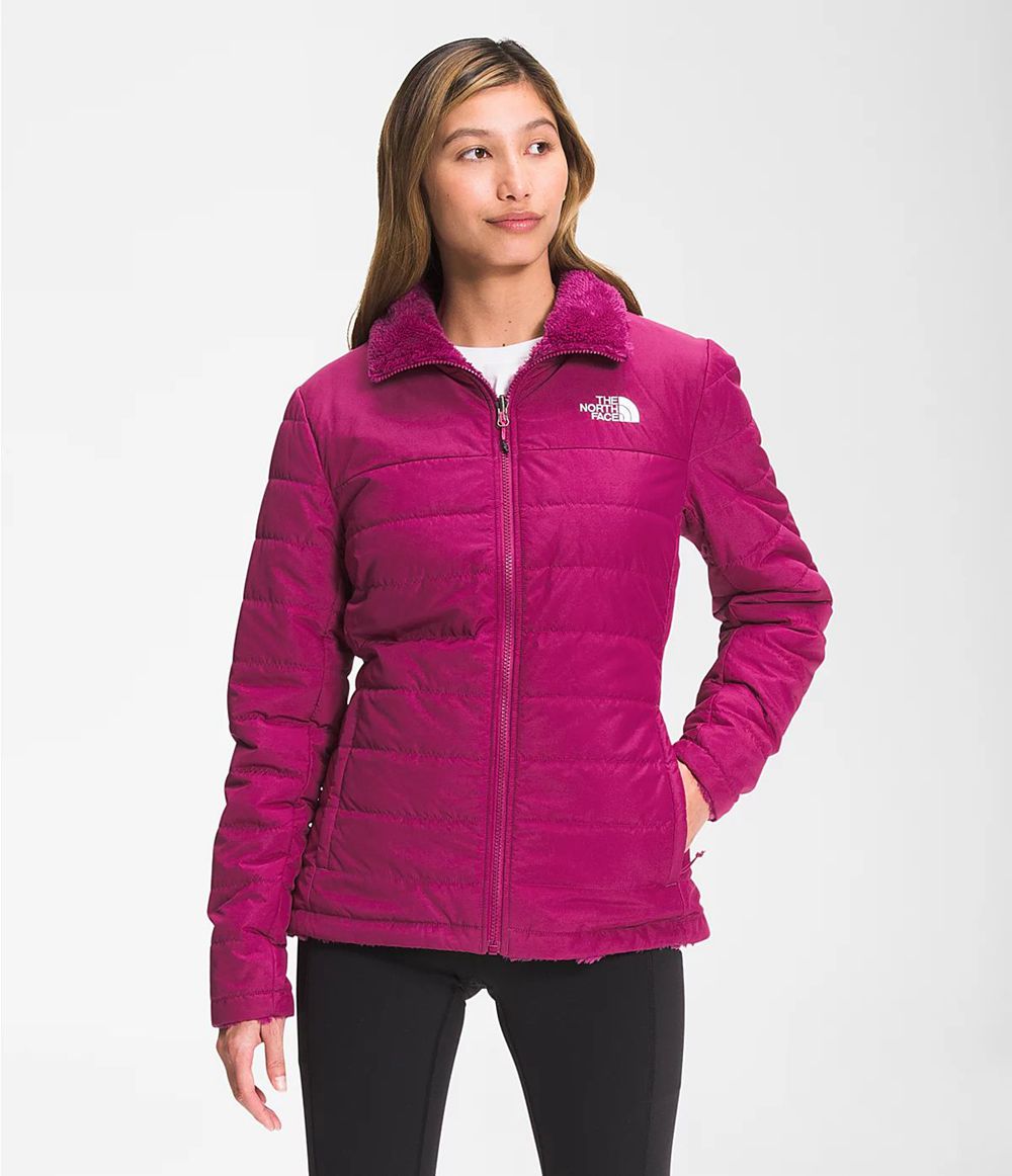 The North Face Mossbud Reversible Isolierte Jacken Damen - Rosa CH-799WNVT